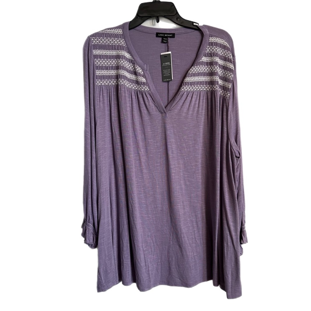 Lane Bryant Purple Top